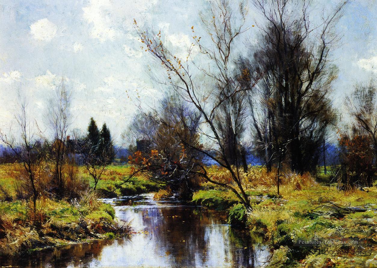 Paysage paysage Rivière Hugh Bolton Jones Peintures à l'huile